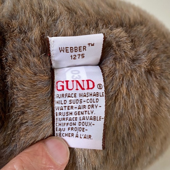 VINTAGE GUND WEBBER PLATYPUS 1275 PLUSH DUCK-BILLED STUFFED ANIMAL 8 1/2” NWT - Picture 10 of 11